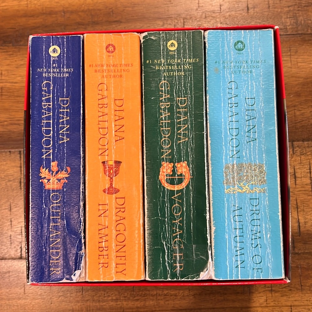 Book Set - Blue, Green, Orange, Red